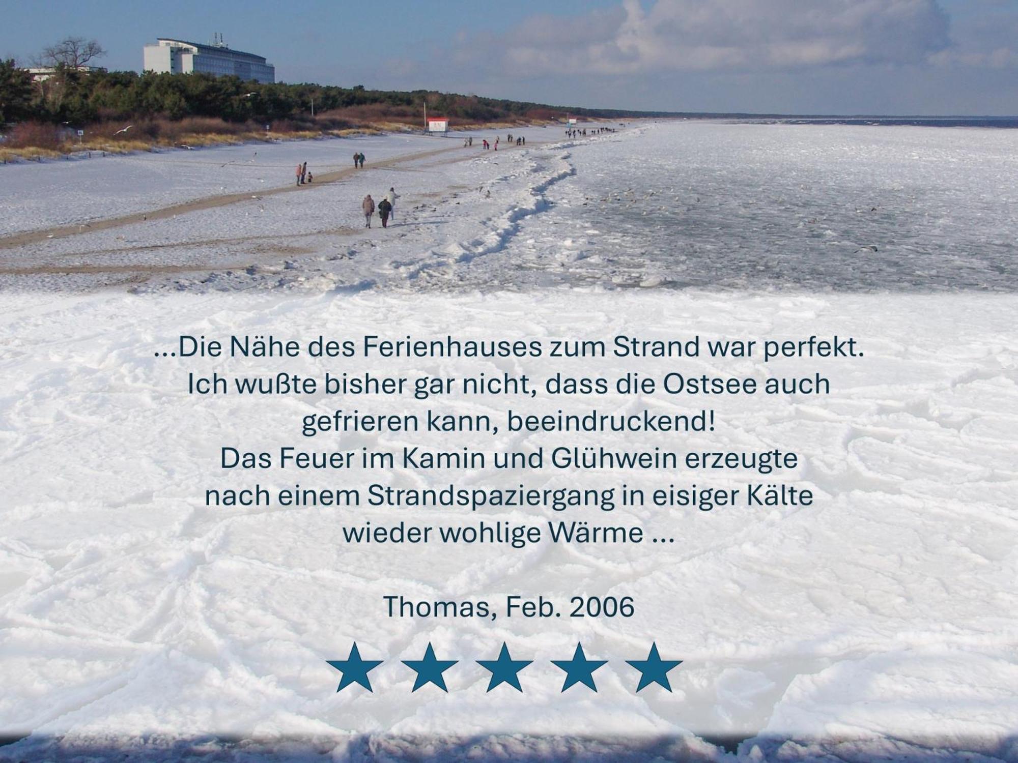 Paradies-Ambiente - Strandnah, Sauna, Kamin, Hundefreundlich Zinnowitz Buitenkant foto