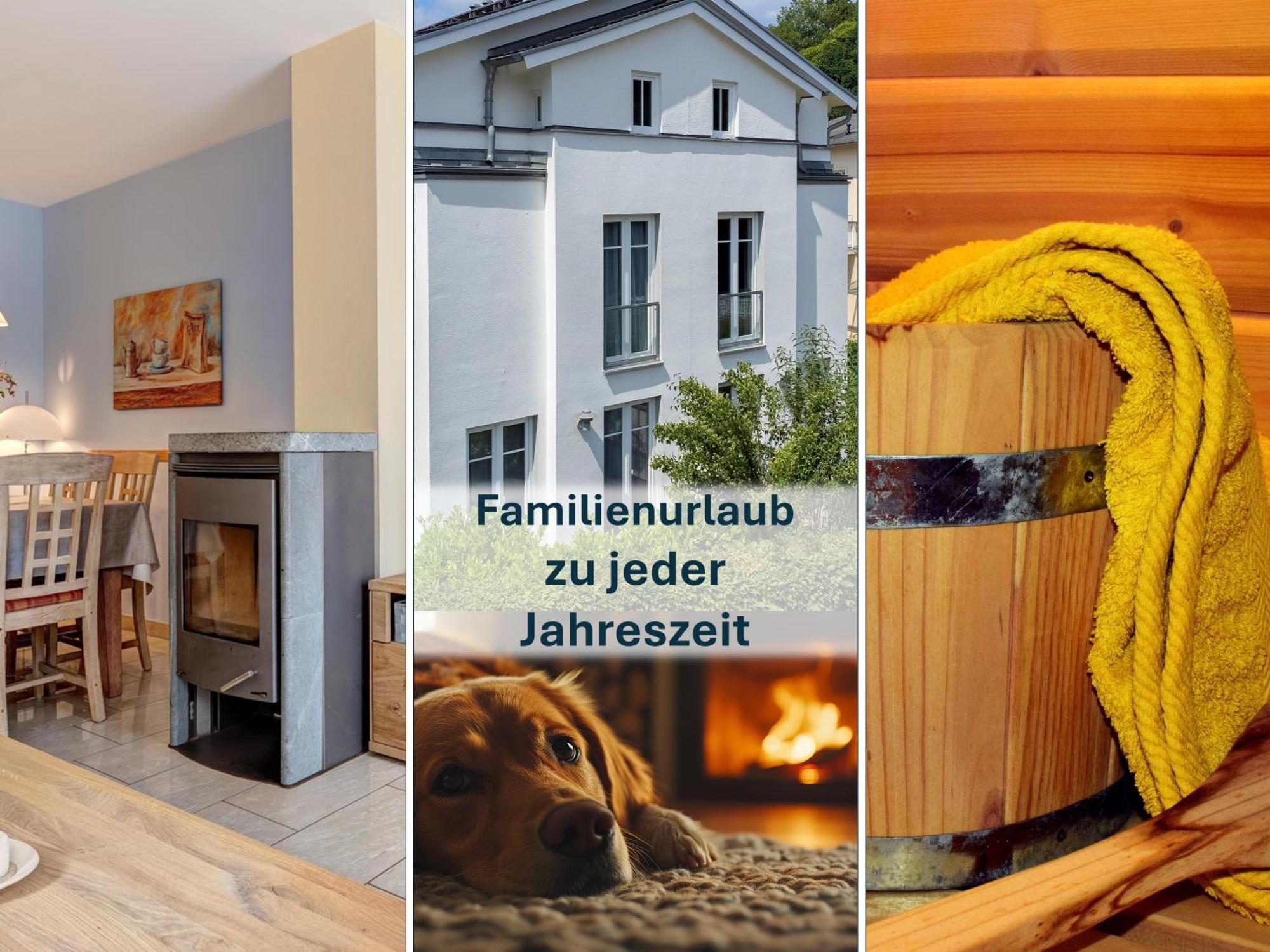 Paradies-Ambiente - Strandnah, Sauna, Kamin, Hundefreundlich Zinnowitz Buitenkant foto